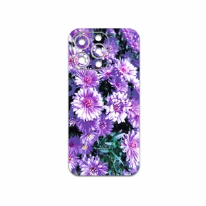 MAHOOT Purple-Flower Cover Sticker for Apple iphone 13 Pro