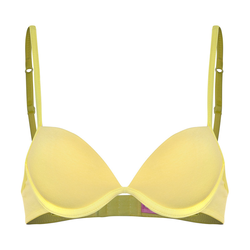 سوتین اسفنجی زنانه چری پینک مدل YELBRA