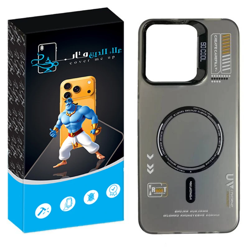کاور علاالدین قاب مدل SO COOL طرح UV مناسب برای گوشی موبایل شیائومی Redmi Note 13 4G