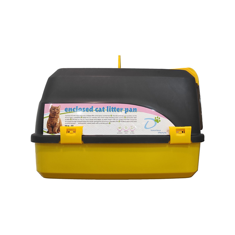 ظرف خاک گربه دنیل مدل مسقف XY-85