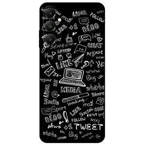 Megafone Social Media 1898 Cover For Samsung Galaxy A05S