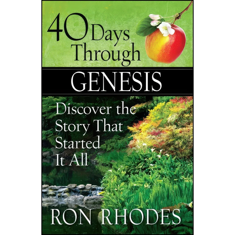 کتاب 40 Days Through Genesis اثر Ron Rhodes انتشارات Harvest House Publishers