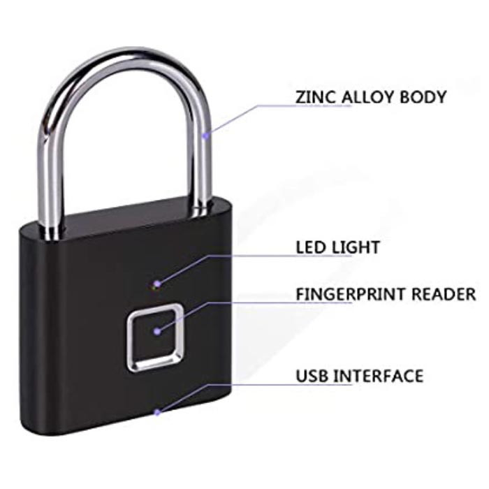 قفل اثر انگشتی مدل irkala01