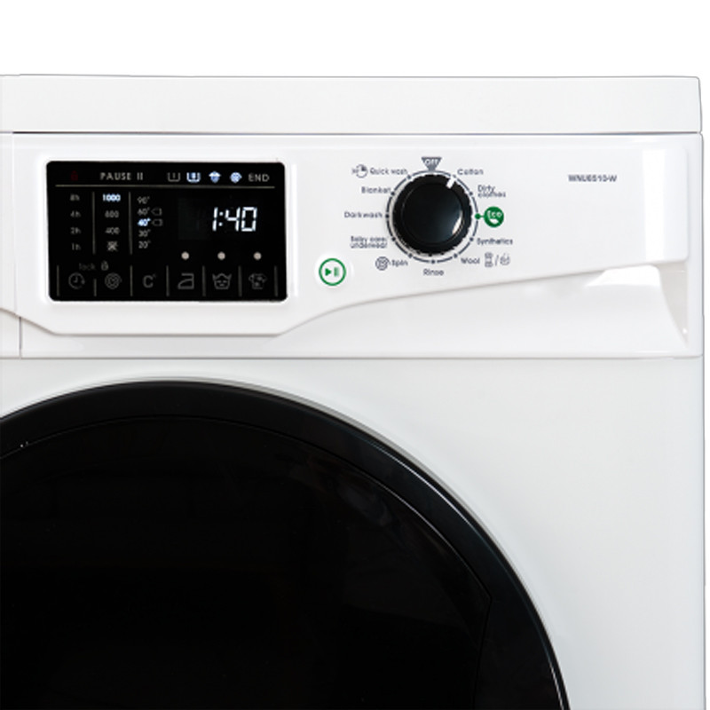 ماشین لباسشویی 6 کیلوگرم اتوماتیک آبسال مدل  WNU6510-W