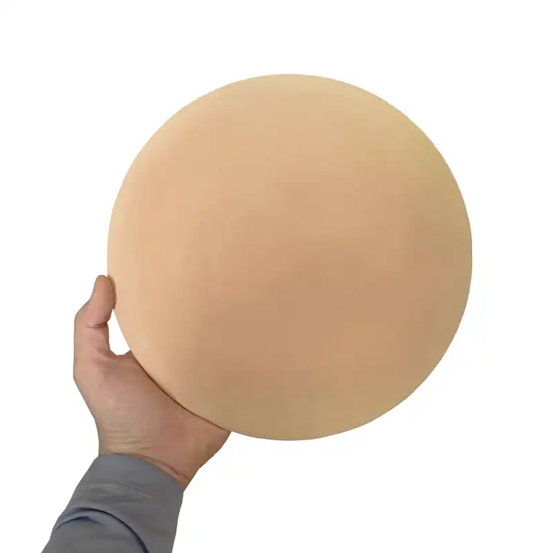 بشقاب دیوارکوب سفالی خام کد 25santi