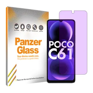 Panzer Glass Resistant model anti-purple screen protector suitable for Xiaomi Poco C61 mobile phone