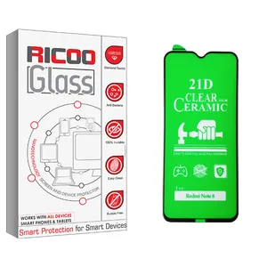 ricoo +HD Ceramics Screen Protector For Xiaomi شیائومی Note 8