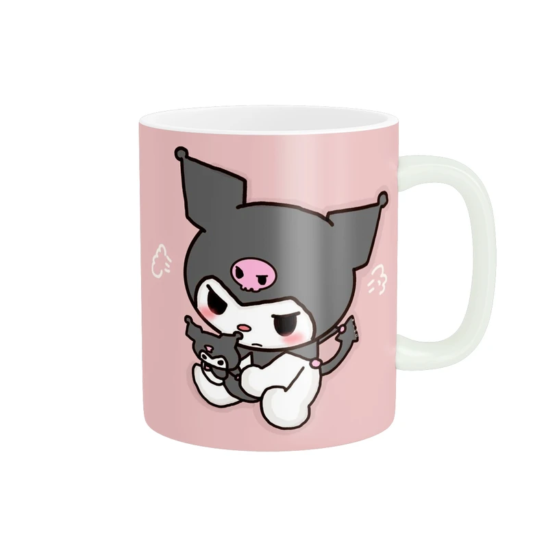 ماگ پادآفرین مدل کارتون کرومی و مای ملودی Kuromi کد PM3388