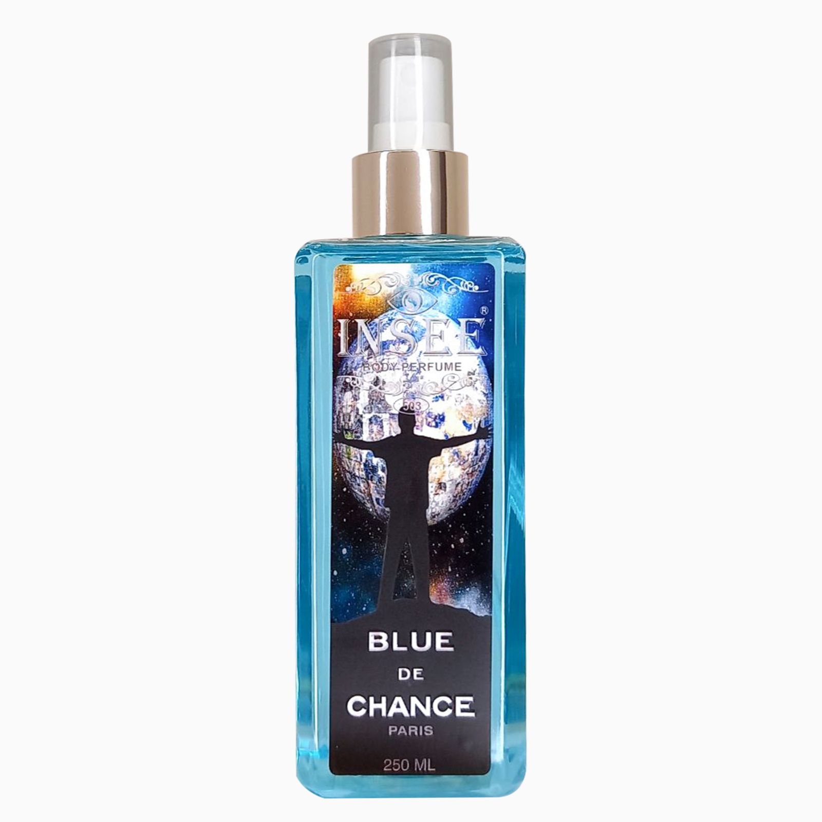 بادی اسپلش مردانه اینسی مدل BLUE DE CHANCE حجم 250 میلی لیتر