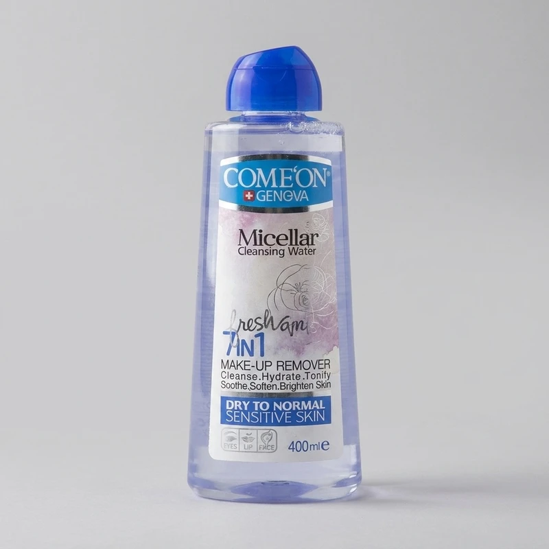 آب پاک کننده آرایش صورت کامان مدل DRY SKIN حجم 400 میلی لیتر
