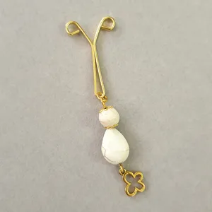 گیره روسری زنانه مدل گوی كد SF113-WP