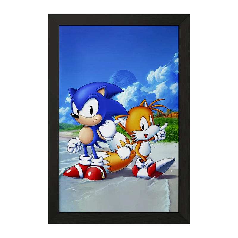 تابلو خندالو مدل سونیک (Sonic) کد 37046