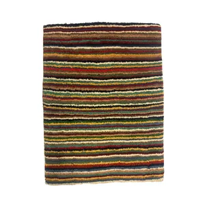  گبه دستباف نیم متری مدل بافت قشقای شیراز کد NKP-sgp42