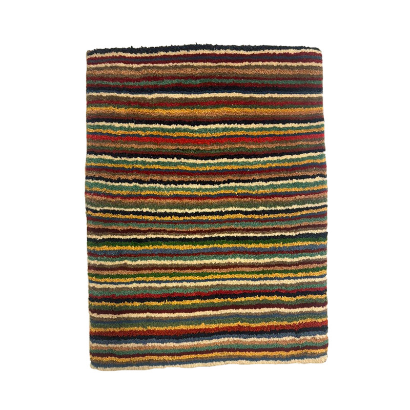 گبه دستباف نیم متری مدل بافت قشقای شیراز کد NKP-sgp42