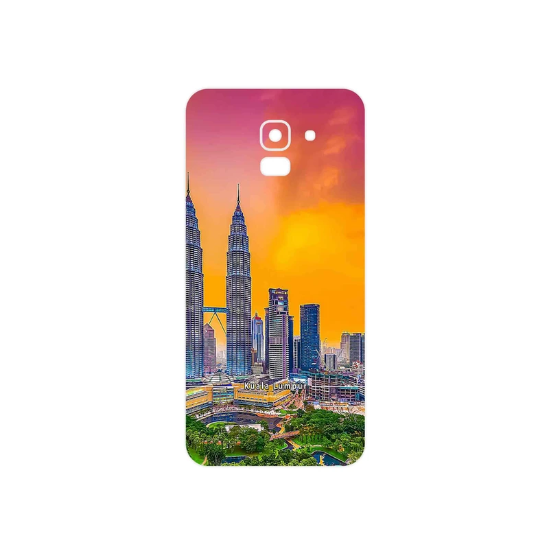 برچسب پوششی ماهوت مدل City of Kuala Lumpur مناسب برای گوشی موبایل سامسونگ Galaxy J6