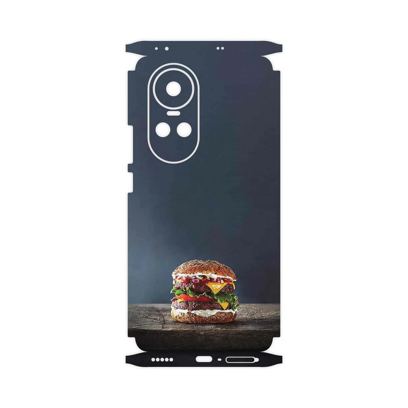 برچسب پوششی ماهوت مدل Hamburger-FullSkin مناسب برای گوشی موبایل اپو Reno 10 5G