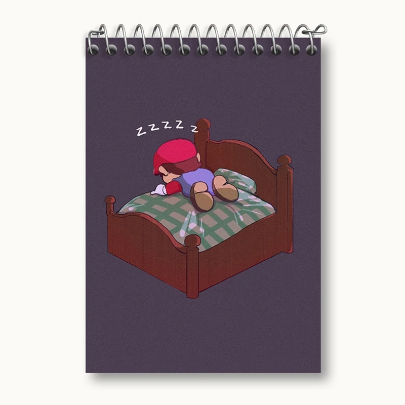 دفتر یادداشت 50 برگ خندالو مدل (Mario) بازی سوپر ماریو کد 31523