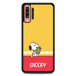 AKAM AMC-WSGA70-SNOOPY-21 Cover For Samsung Galaxy A70