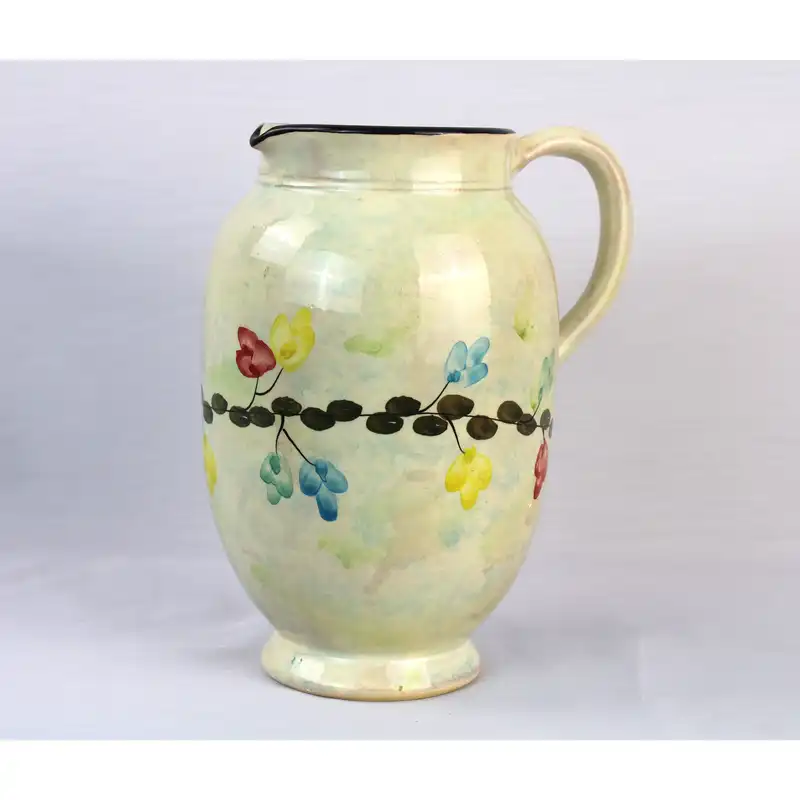 ست 7 پارچه پارچ و لیوان سفالی مدل ابروباد