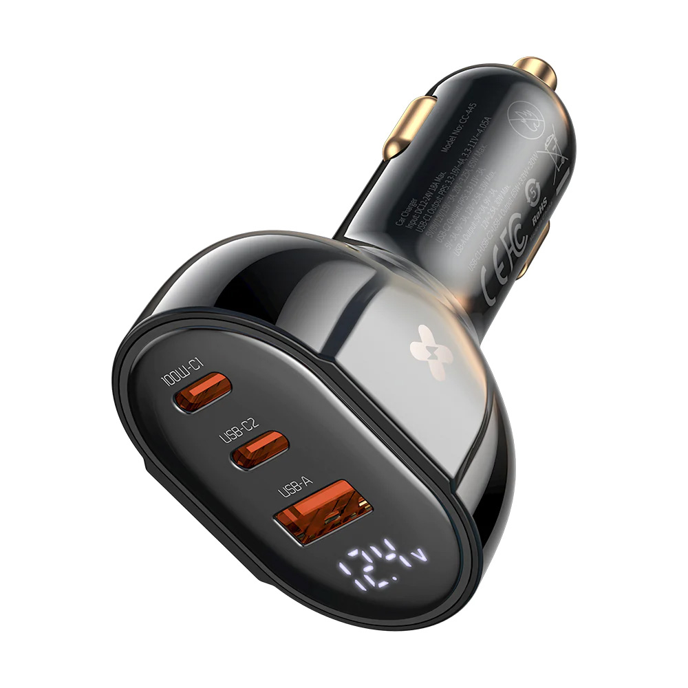 شارژر فندکی 128 وات مک دودو مدل PD128W 2C1U