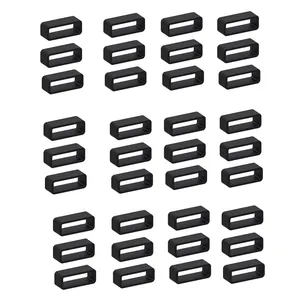 پل بند ساعت مچی مدل سیلیکون کد 11 بسته 36 عددی