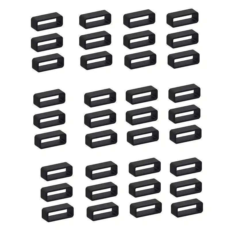 پل بند ساعت مچی مدل سیلیکون کد 11 بسته 36 عددی