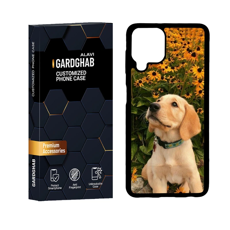 کاور گارد قاب علوی دورژله ای مدل حیوانات مناسب برای گوشی موبایل سامسونگ Galaxy A22 4G