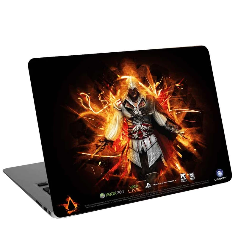 استیکر لپ تاپ طرح assassins creed ubisoft کد cl-52 مناسب برای لپ تاپ 15.6 اینچ