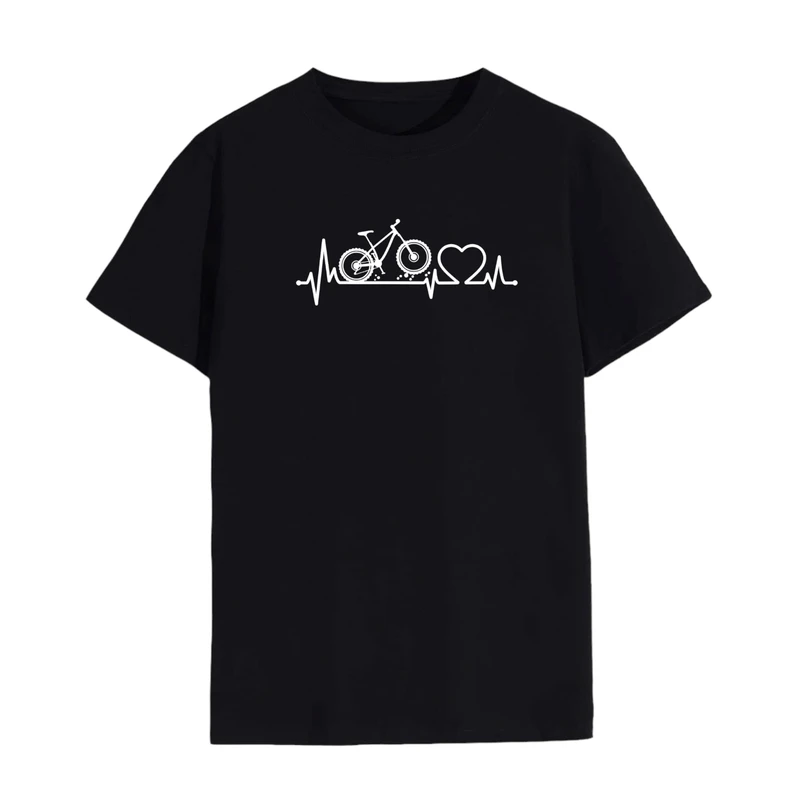 تی شرت لانگ آستین کوتاه زنانه مدل دوچرخه کد 4