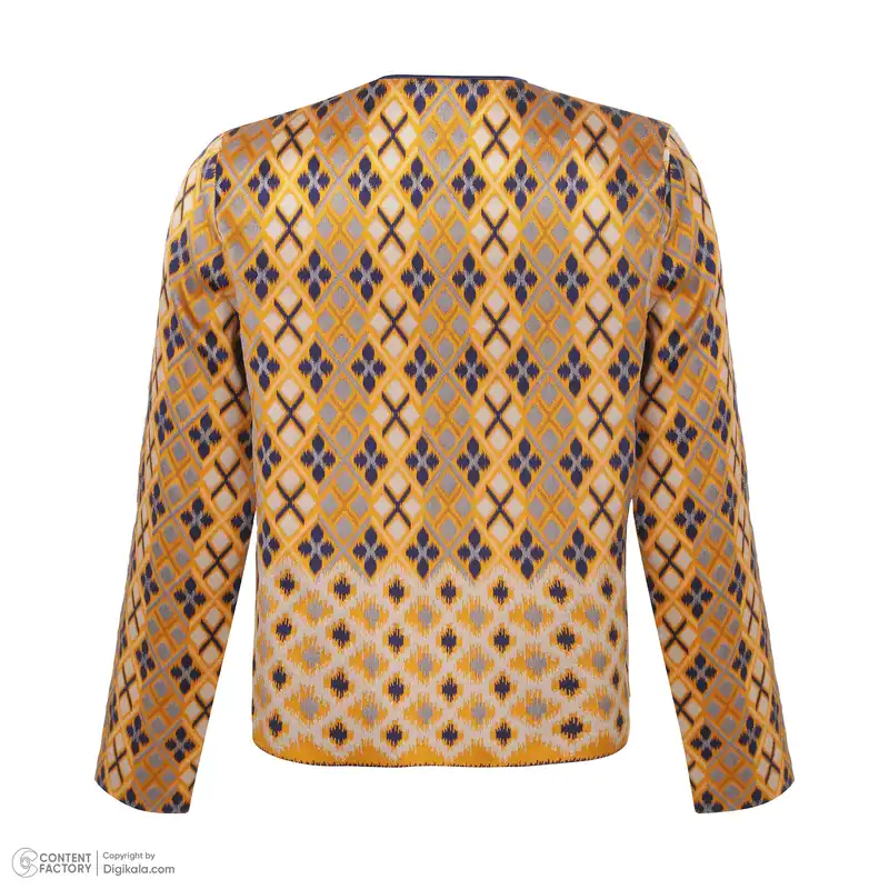 کت تک زنانه مدل کراپ تلفیقی