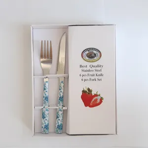 کارد و چنگال میوه خوری ۱۲ پارچه مونیخ کد mon12