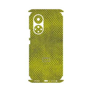MAHOOT Yellow Snake Skin-FullSkin Cover Sticker for Honor 50