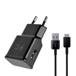 شارژر دیواری مدل فست شارژ به همراه کابل تبدیل USB-C