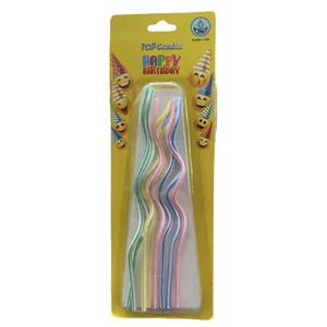 شمع تولد تاپ کندل مدل ماری مجموعه 8 عددی