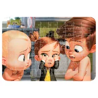 پازل 54 تکه مدل CHB1095 طرح انیمیشن بچه رییس