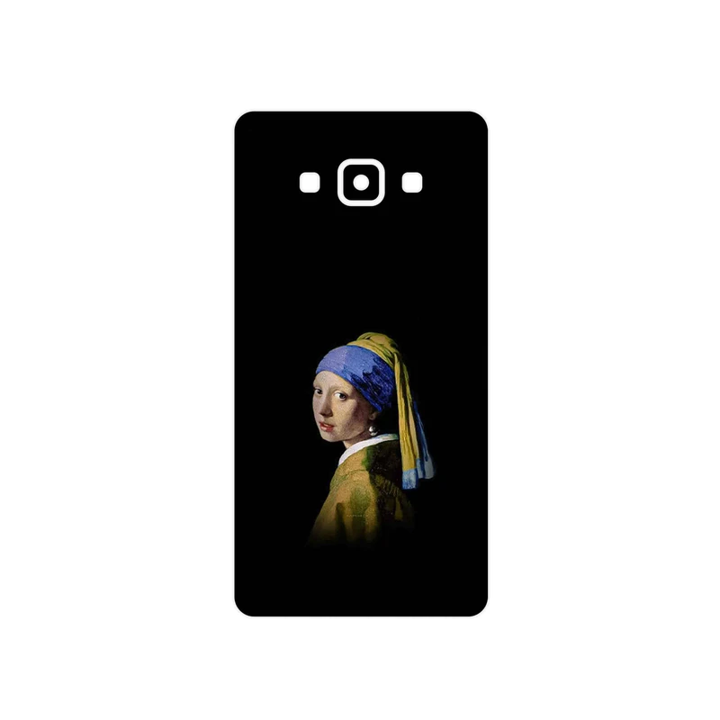 برچسب پوششی ماهوت مدل Girl with a Pearl Earring of Vermeer مناسب برای گوشی موبایل سامسونگ Galaxy A7 2015
