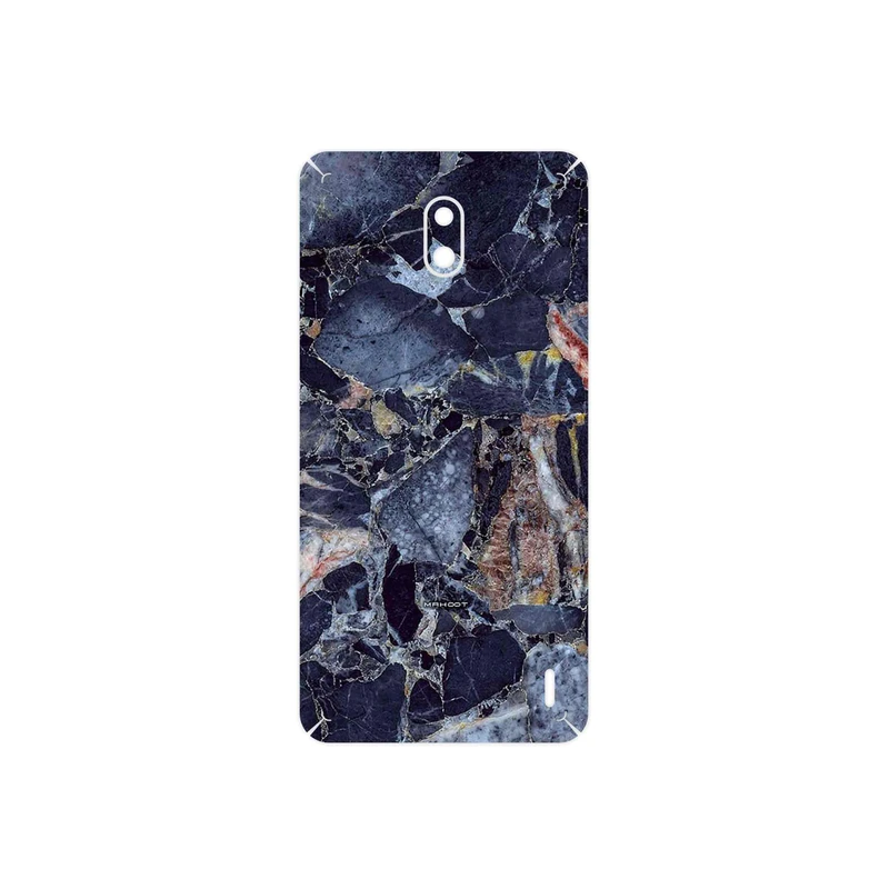 برچسب پوششی ماهوت مدل Broken black marble مناسب برای گوشی موبایل نوکیا 2