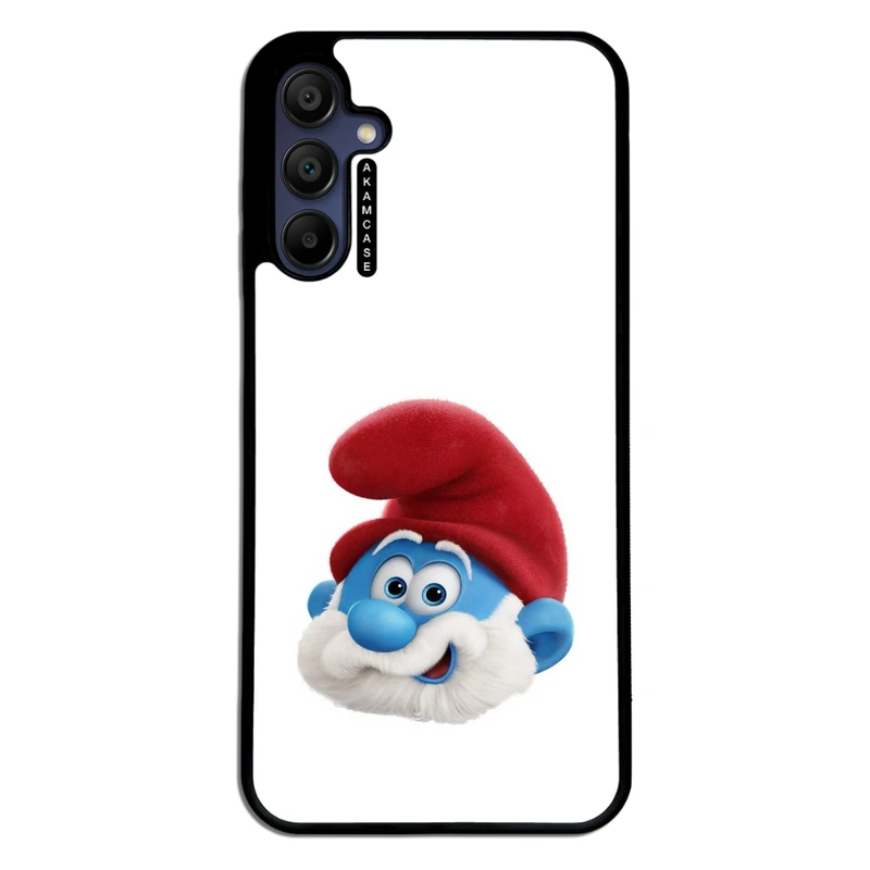 کاور آکام مدل AMC-WSGA15-SMURFS-13 مناسب برای گوشی موبایل سامسونگ Galaxy A15