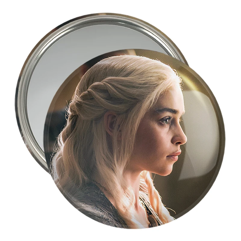 آینه جیبی خندالو مدل دنریس تارگرین گیم اف ترونز Game of Thrones  کد 2665