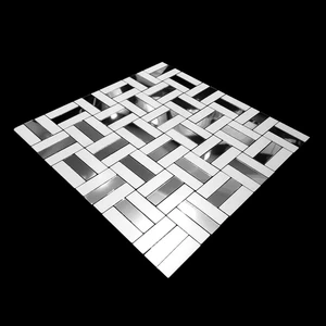 کاشی مدل بین کابینتی پلیمری دکوراتیو آشپزخانه کد 1082 بسته 6 عددی