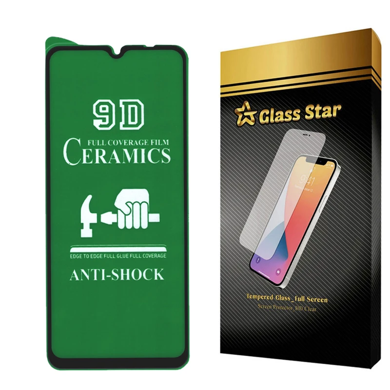 محافظ صفحه نمایش سرامیکی گلس استار مدل CMC9D مناسب برای گوشی موبایل شیائومی Poco C40