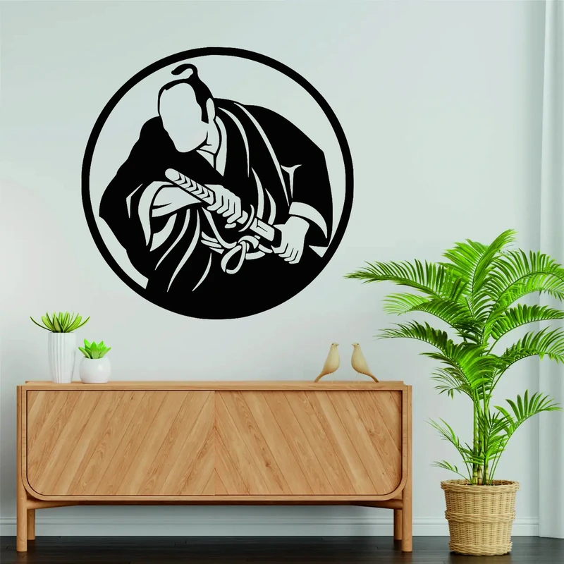 استیکر مدل چوبی سامورایی کد T944