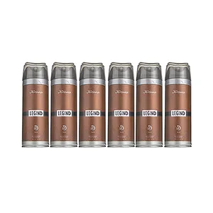 اسپری بدن مردانه کلینوس مدل LEGIND حجم 150 میلی لیتر مجموعه 6 عددی