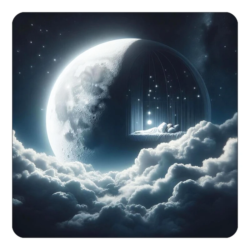 مگنت کاکتی طرح ماه و ستاره مدل mp53676