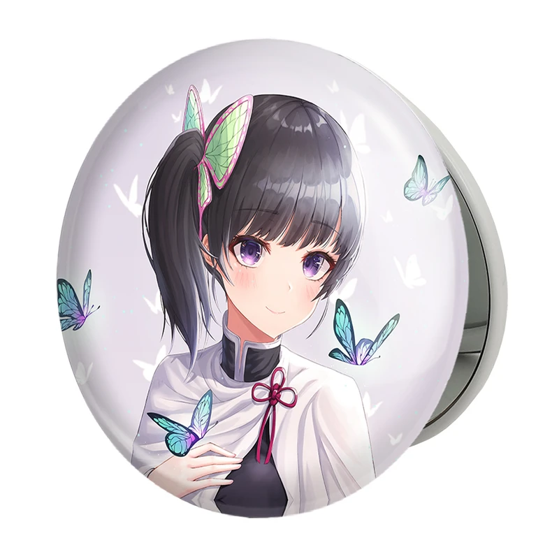 آینه جیبی خندالو طرح کانائو سویوری انیمه شیطان کش مدل تاشو کد 11496 