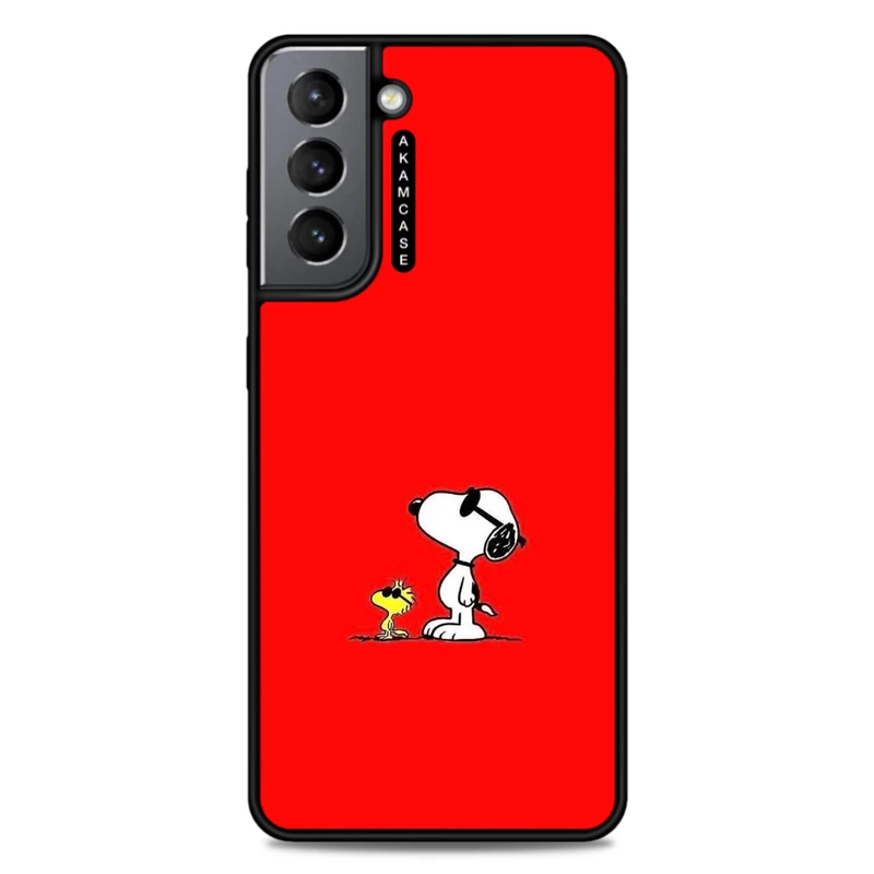 کاور آکام مدل AMC-WSGS21-SNOOPY-40 مناسب برای گوشی موبایل سامسونگ Galaxy S21