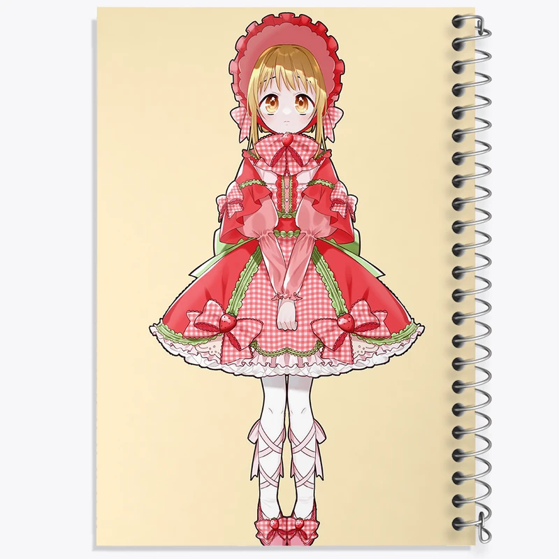 دفتر نت موسیقی 50 برگ خندالو مدل کیسا انیمه سبد میوه کد 33979