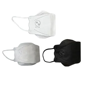ماسک تنفسی گاردین مدل سه بعدی 4 لایه (Kf94) مجموعه 75 عددی