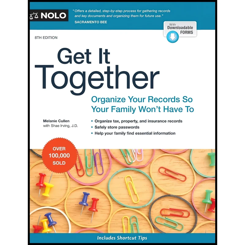 کتاب Get It Together اثر Melanie Cullen and Shae Irving J.D. انتشارات NOLO