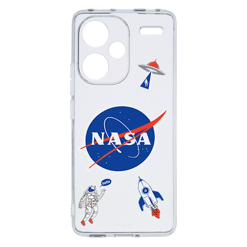 کاور طرح Nasa مناسب برای گوشی موبایل شیائومی Redmi Note 13 Pro Plus
